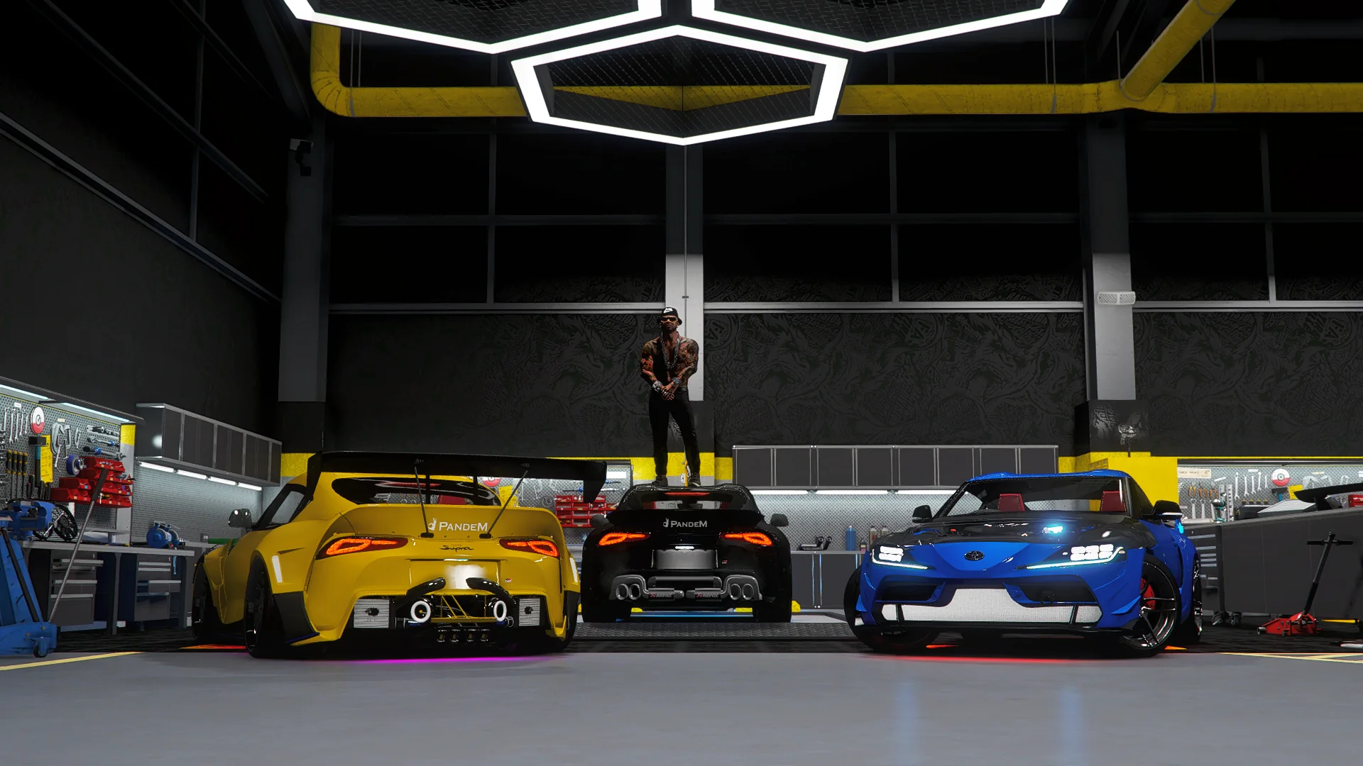 Toyota Supra Mk5 With 73 Tuning Parts